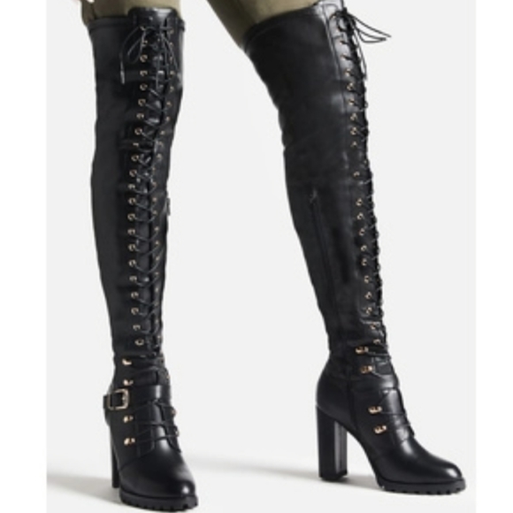 Shoes - Knee combat  boot size 10